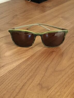 Cole Haan Olive Green Frame Brown Lens Men’s Sunglasses